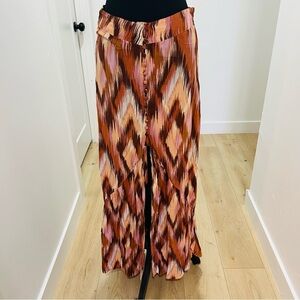 VICI Tribal Patterned Maxi Skirt